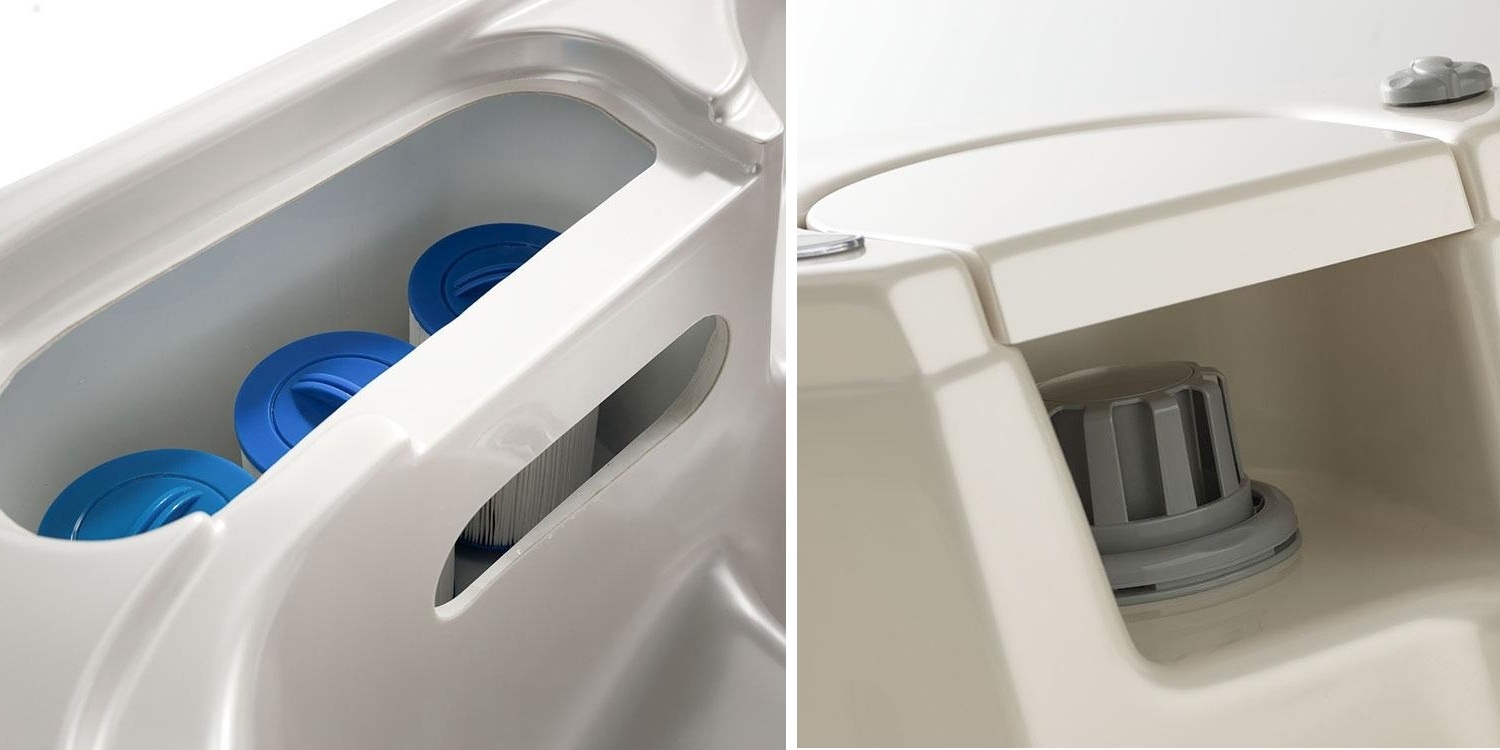 Домашний бассейн My Spa 216/165 NW Glass1989 Portable Spa SA00H110110 - Вид №3