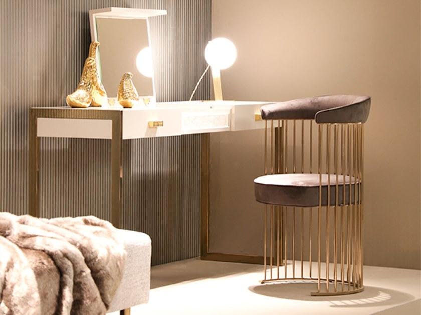 ANA ROQUE INTERIORS Стул из латуни с подлокотниками Luxury sun-id-1467959 - Вид №1