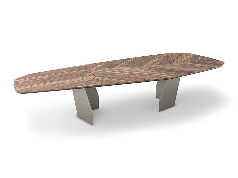 Деревянный стол для гостиной со скульптурным основанием Cattelan italia Senator ARCH-00093530 - Вид №1