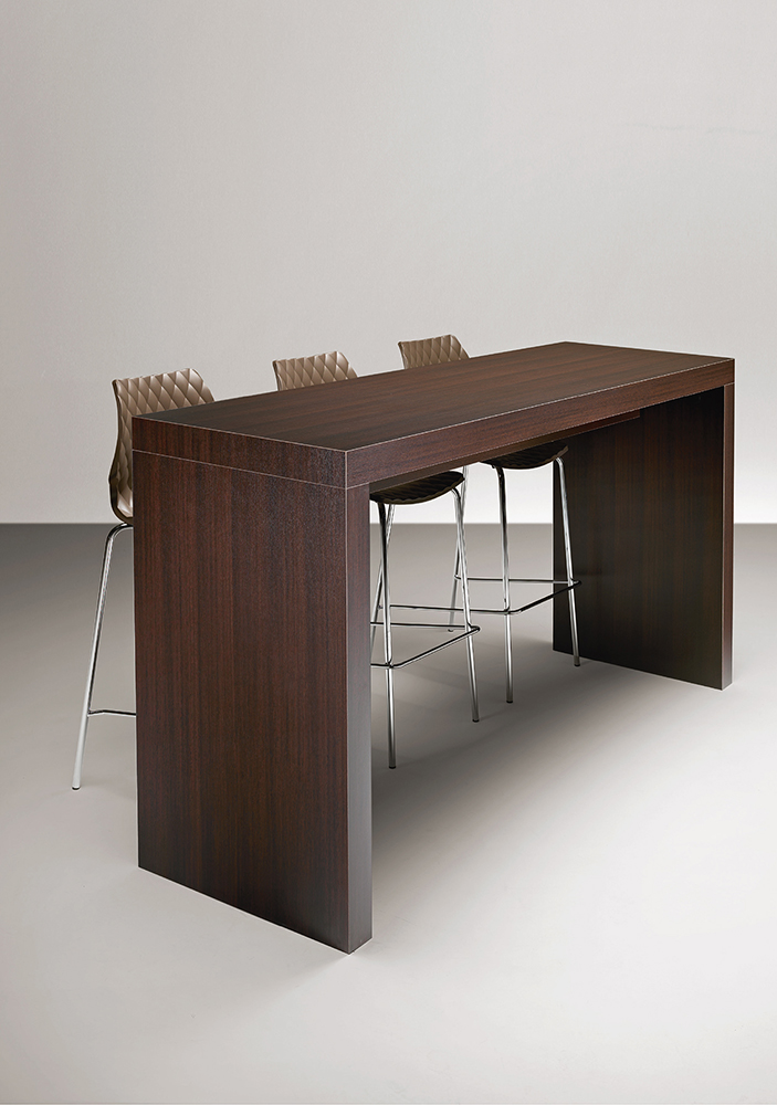 Deck 501C Стол из сотового картона с ламинированной поверхностью. Версия 60 см глубиной. Et al. Deck