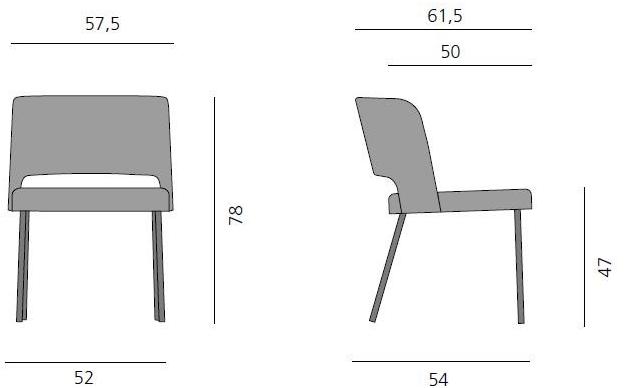 more Стул из мягкой ткани Harri sun-id-1422563 - Вид №7