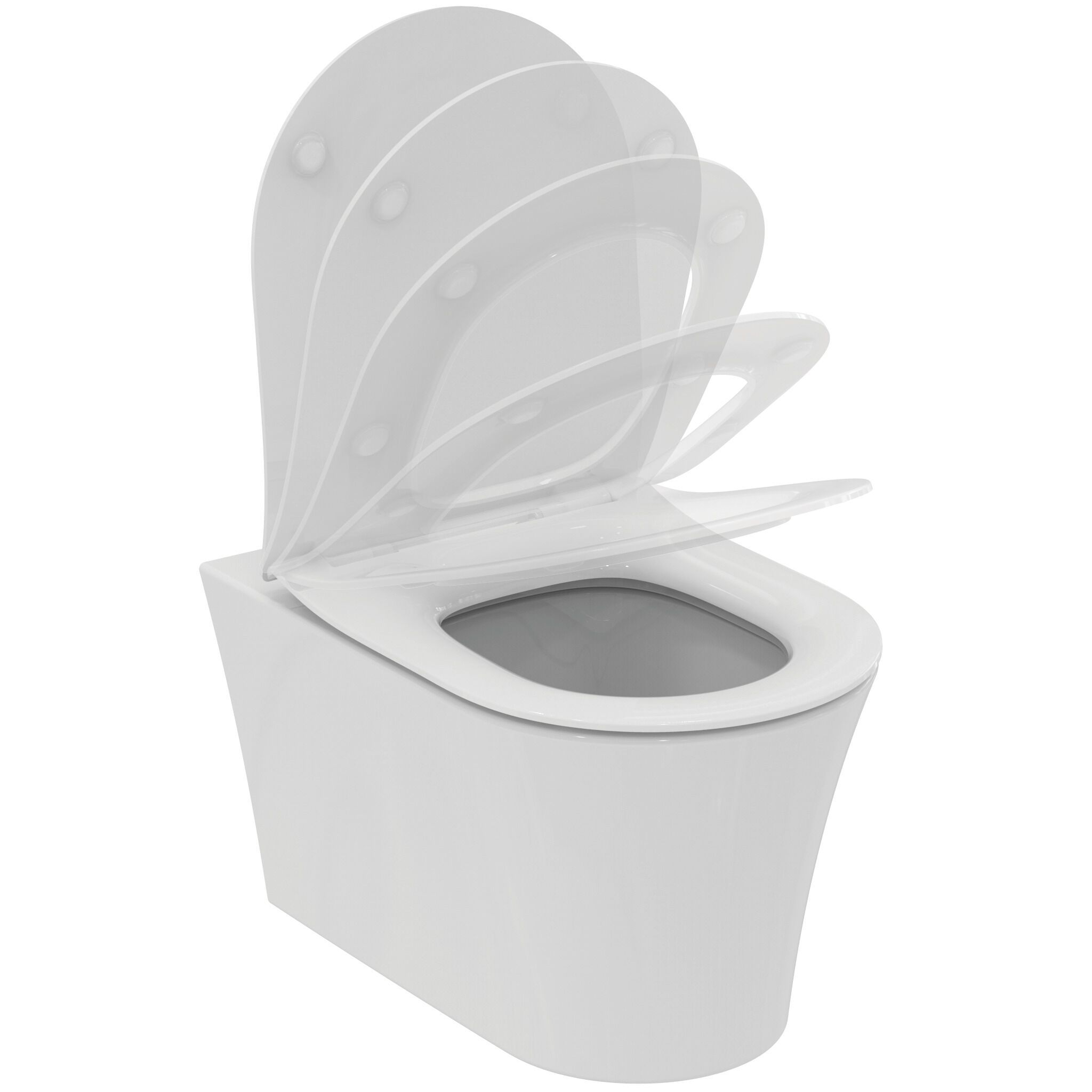 Керамический подвесной туалет без бриды Ideal Standard La Dolce Vita ARCH-00068148 - Вид №6