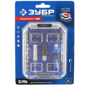 Отвертка с насадками/битами ЗУБР 25173 9164710