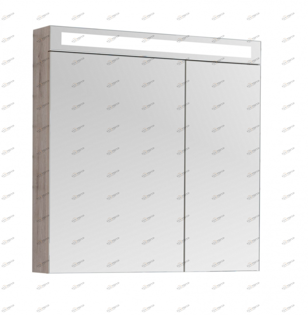 MAX 80 зеркальный шкаф с LEDосвещением DREJA 779010D