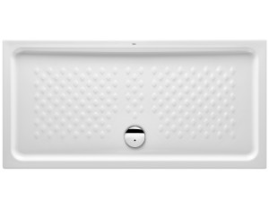 Керамический нескользящий прямоугольный поддон для душа