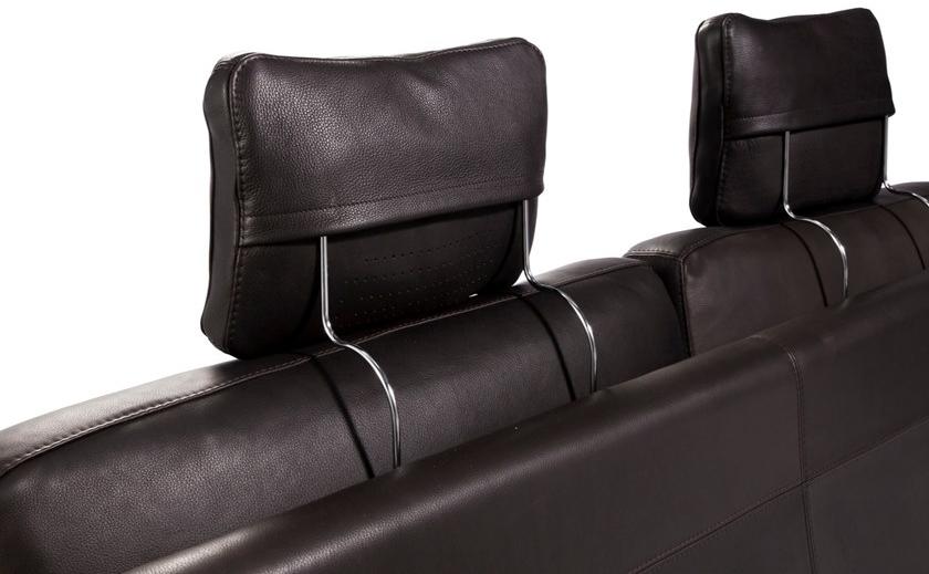 Duvivier Canapés 3-х местный кожаный диван с подголовником  Mttxxf22, mattxf22  - Вид №3