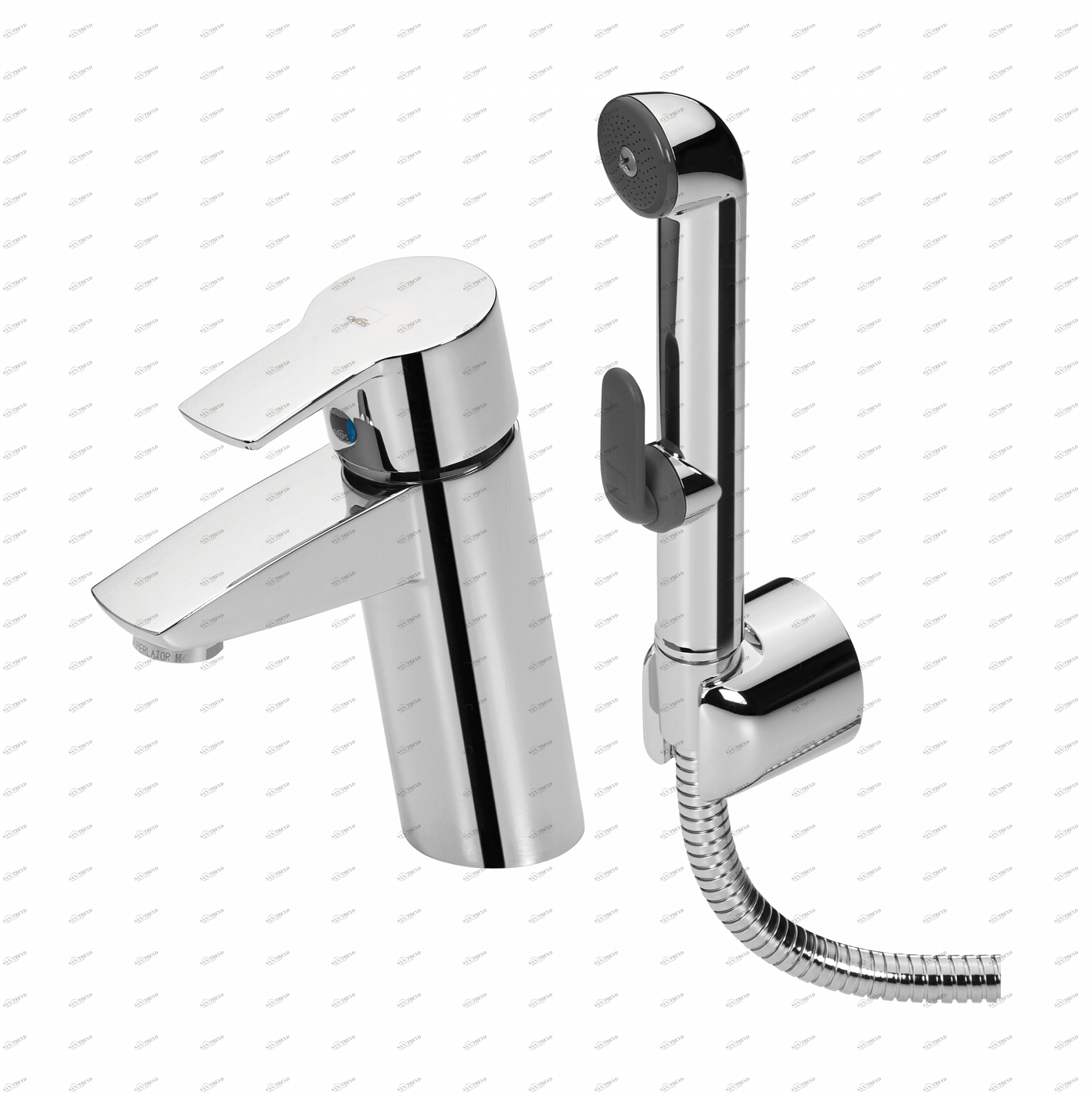 Oras 2808 Смеситель для умывальника 2808 Cubista Хром 