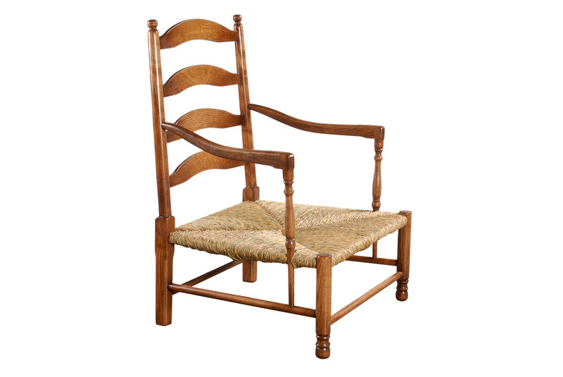 R740 Стул Champagne - Сиденье Rush ijlbrown  - Вид №1