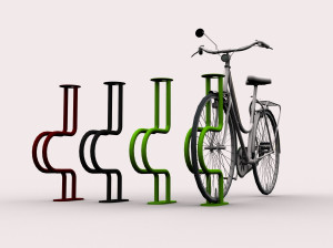 Стальная стойка для велосипедов