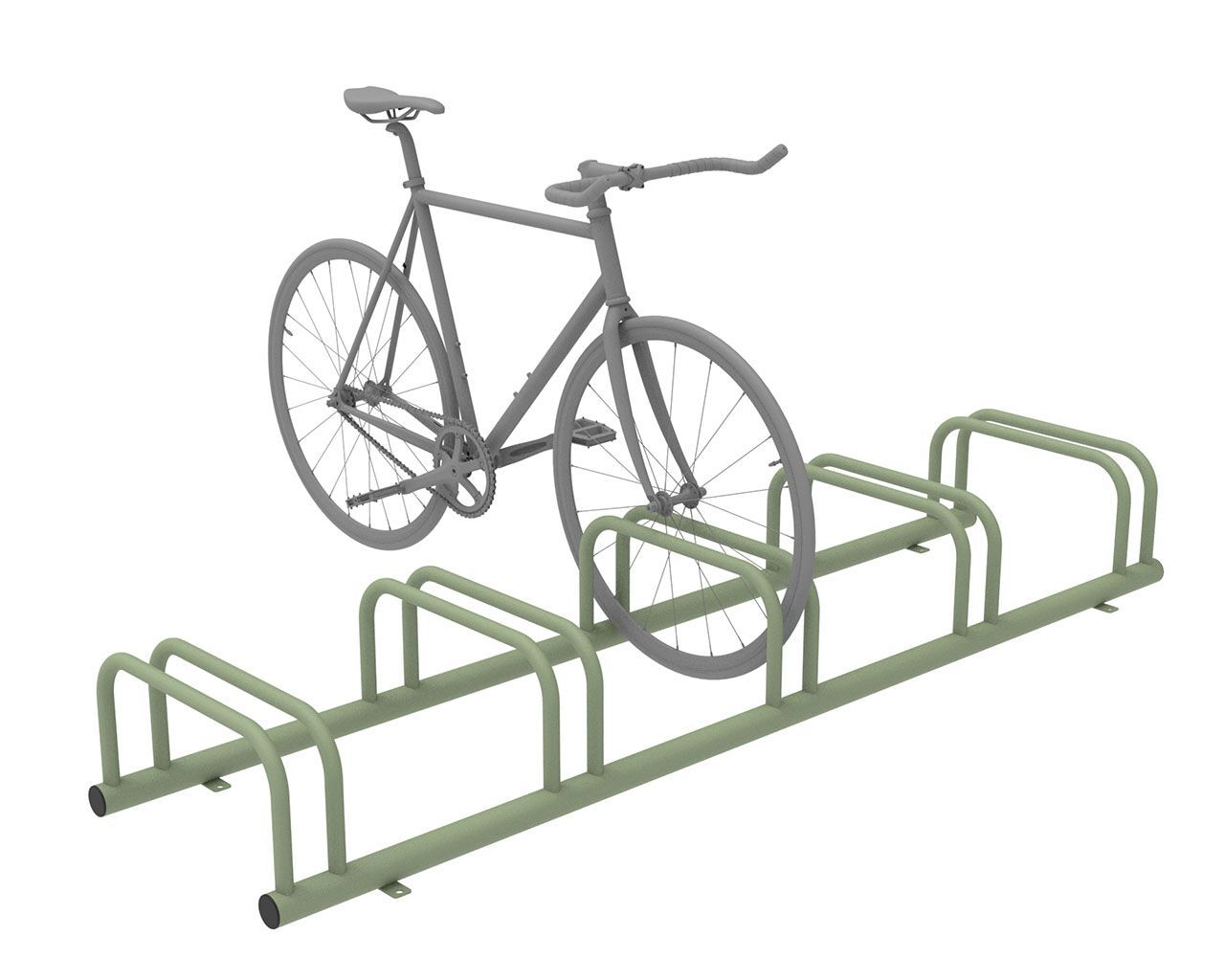 Стойка для велосипедов из оцинкованной стали Lazzari FAST ARCH-00051467 - Вид №5