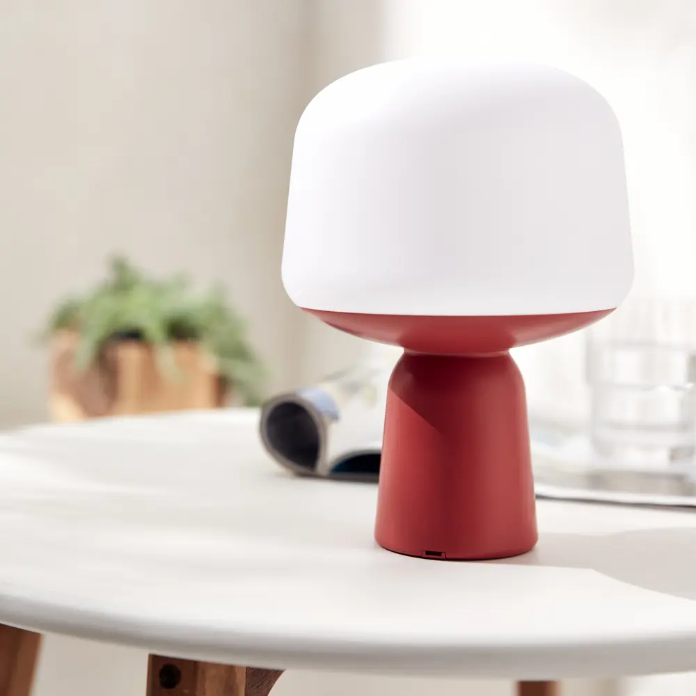 Светильник Inspire Luno LED USB 120 Лм 4000 К IP44, цвет красный STLM-2135513 - Вид №1