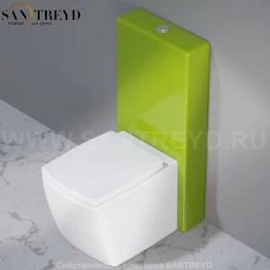 C301121 Компакт унитаз с бачком Зеленый A. e T. Italia WALL Италия