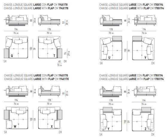 Minotti Модульный тканевый диван Connery sun-id-1465337 - Вид №16