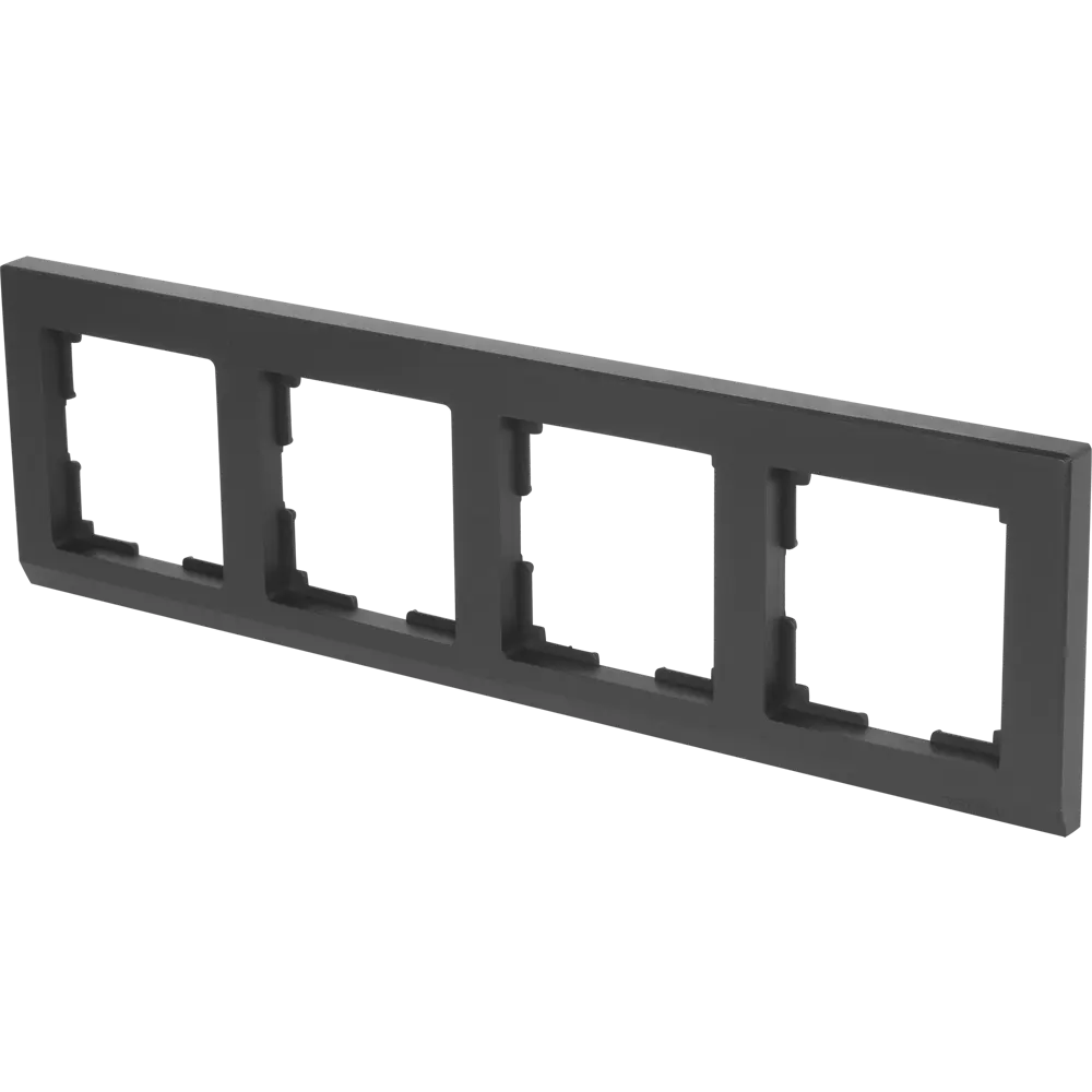 Рамка WERKEL Stark для 4 розеток — элегантное решение для современного интерьера 82125381 STLM-0019710 - Вид №1