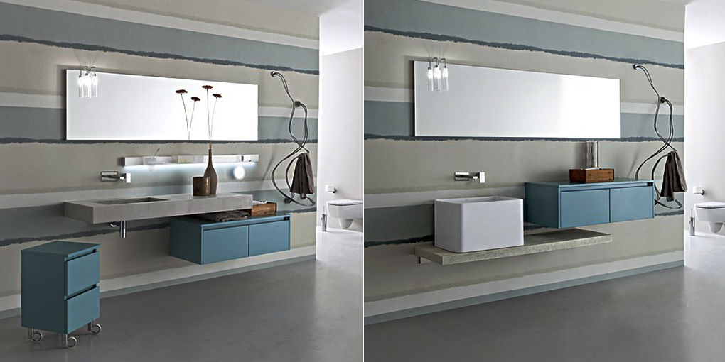 Комплект мебели для ванной комнаты Joy 26/27 Cerasa Joy JOY2627 - Вид №2