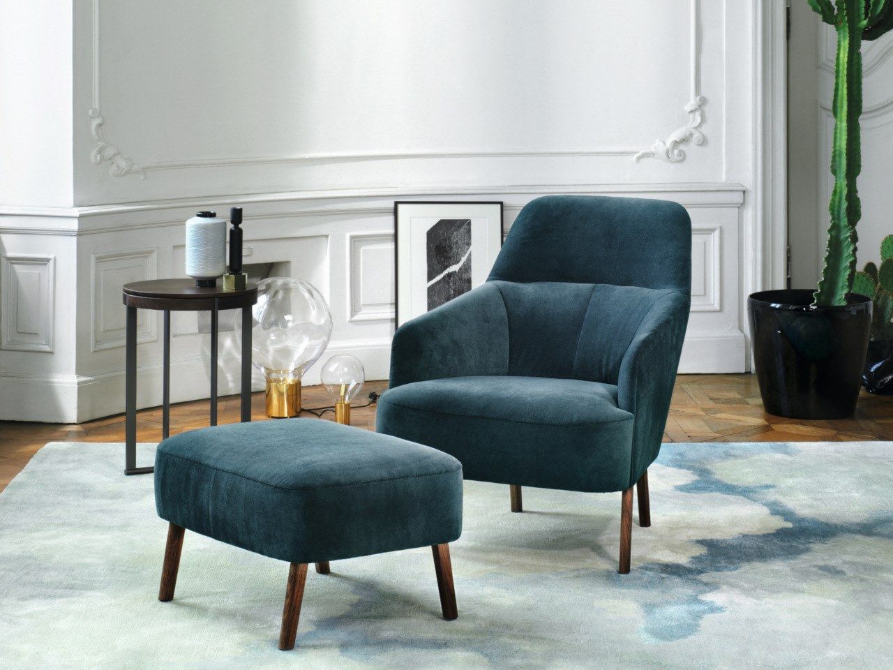 Кожаное кресло с высокой спинкой Wittmann моно ARCH-00029562 - Вид №3