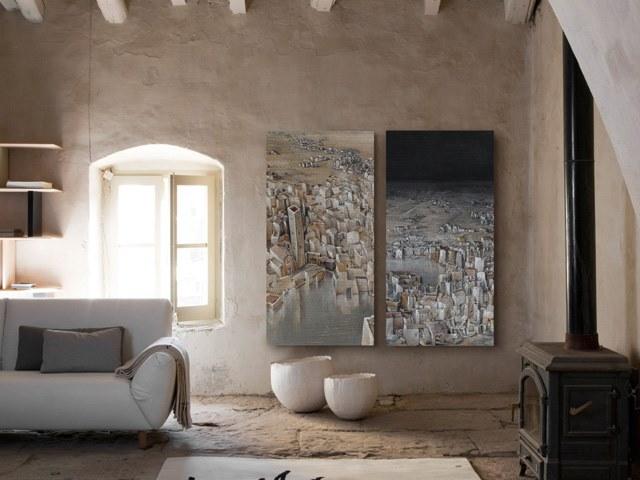 MOMENTI Авторский художественный принт Crazy home paintings Cr-002 - Вид №1