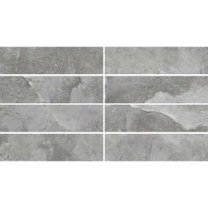 Плитка клинкерная Керамин Касл Рок 2 24.5x6.5 см 0.54 м² цвет серый