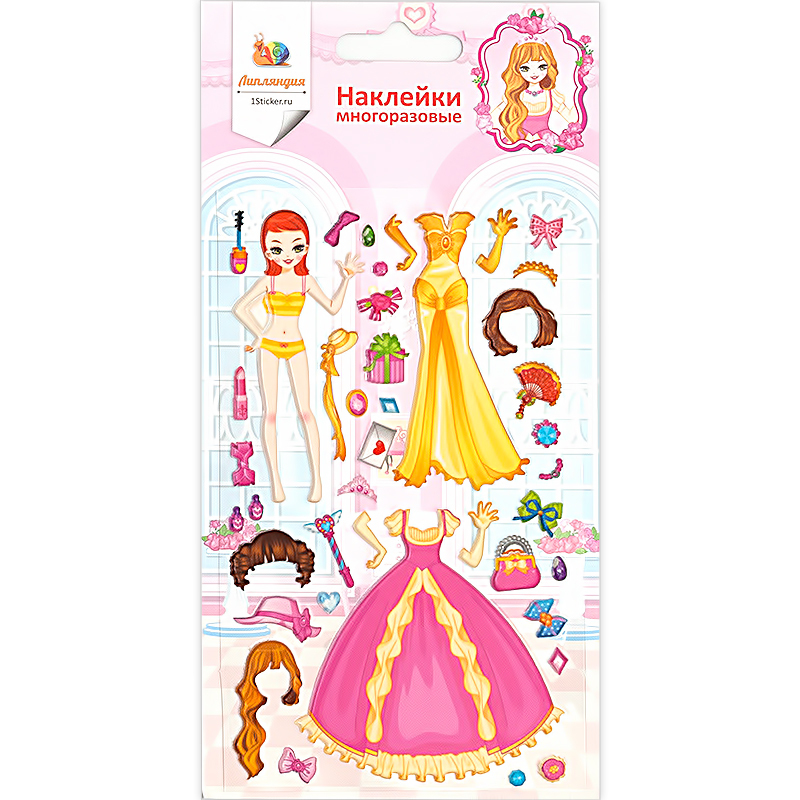 105*200 Наклейка декоративная "СК" Девочка 12 Наклей-ка! 