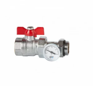 GENEBRE K3046r Комплект соединителей для коллектора холодной воды (K3046B) и горячей воды (K3046R)