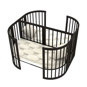 Манеж двухместная кроватка PlayPen 3 в 1 (без матрасов) 125 х 125 см COMFORTBABY  00-3949428 Разноцветный;белый Santreyd  - Вид №1