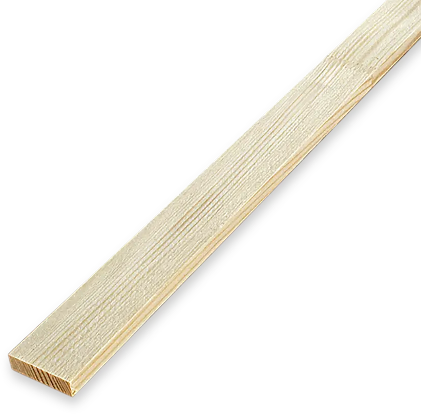 АРЕЛАН Рейка декоративная из массива сосны 5x19x1000 мм 84460740