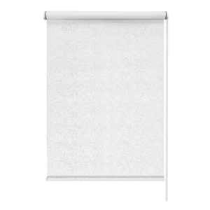Штора рулонная Блеск 40x160 см белая