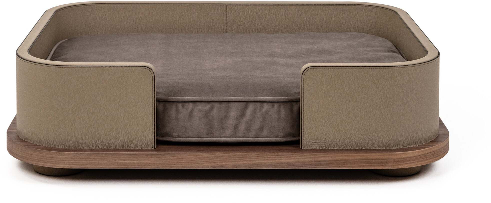 Кровать для питомца - 84X64XH22 см / pebble-leather_hunter-green
