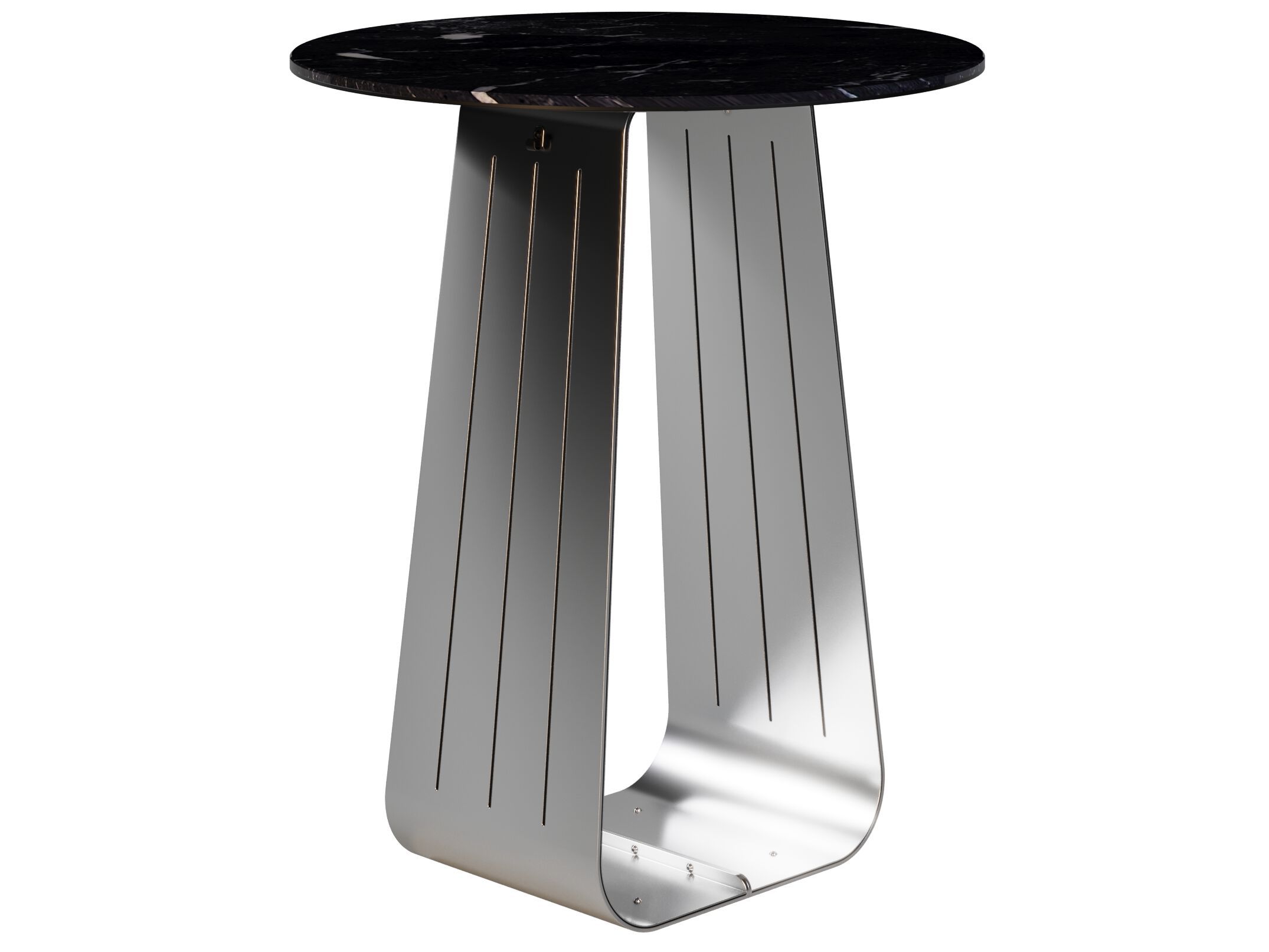 Высокий круглый садовый стол с мраморной столешницей Myface Orizon ARCH-00064714