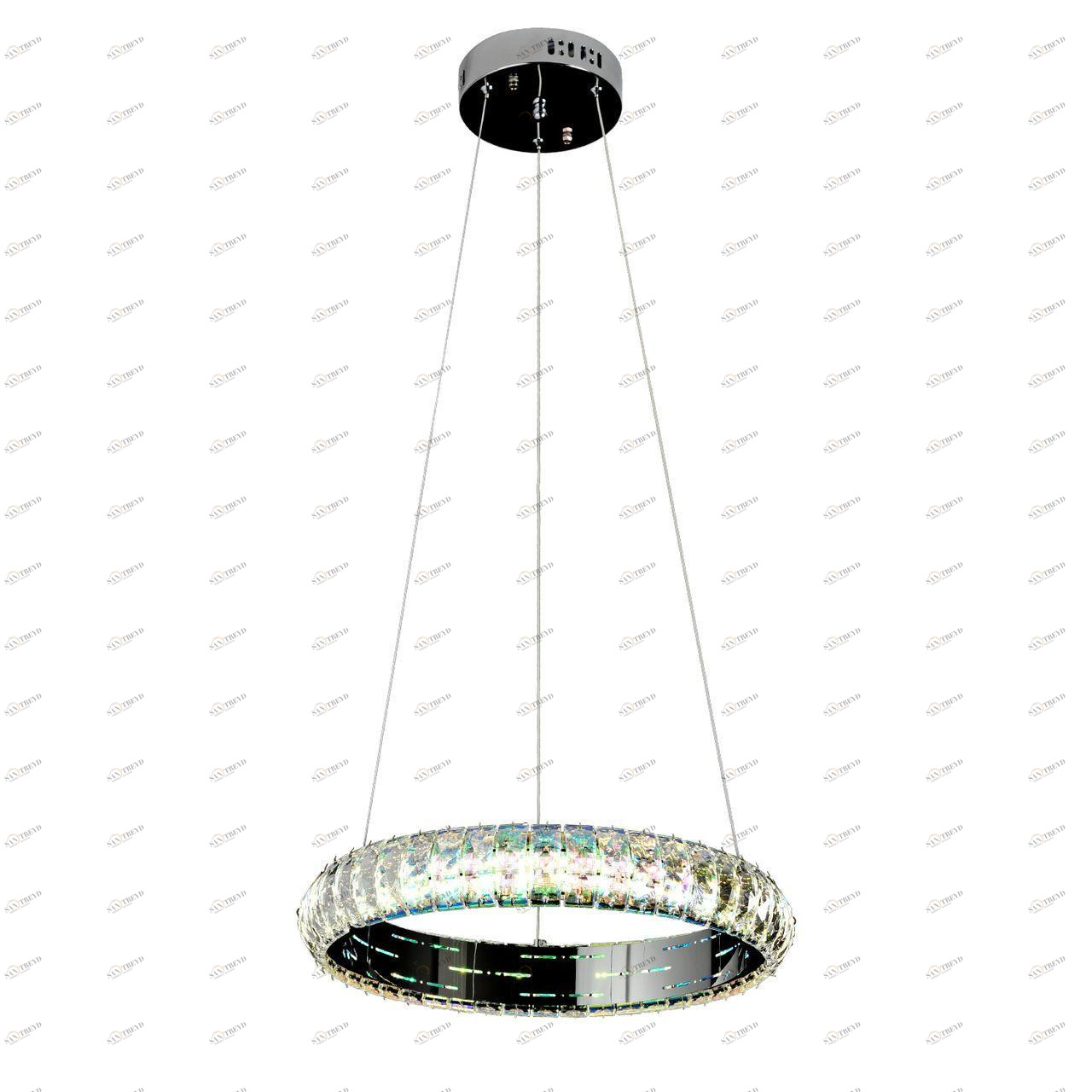 Подвесной светодиодный светильник Omnilux Aigo OML-03703-60 OMNILUX AIGO 221736 Хром 