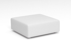 Прямоугольный садовый пуф