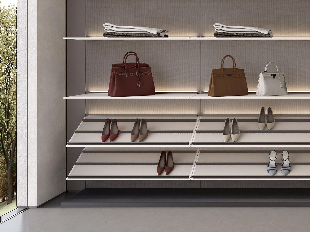 Модульная гардеробная MaxForm профиль ARCH-00036343 - Вид №1