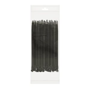 Крепежный хомут 3.5x150 мм нейлон цвет черный 25 шт.