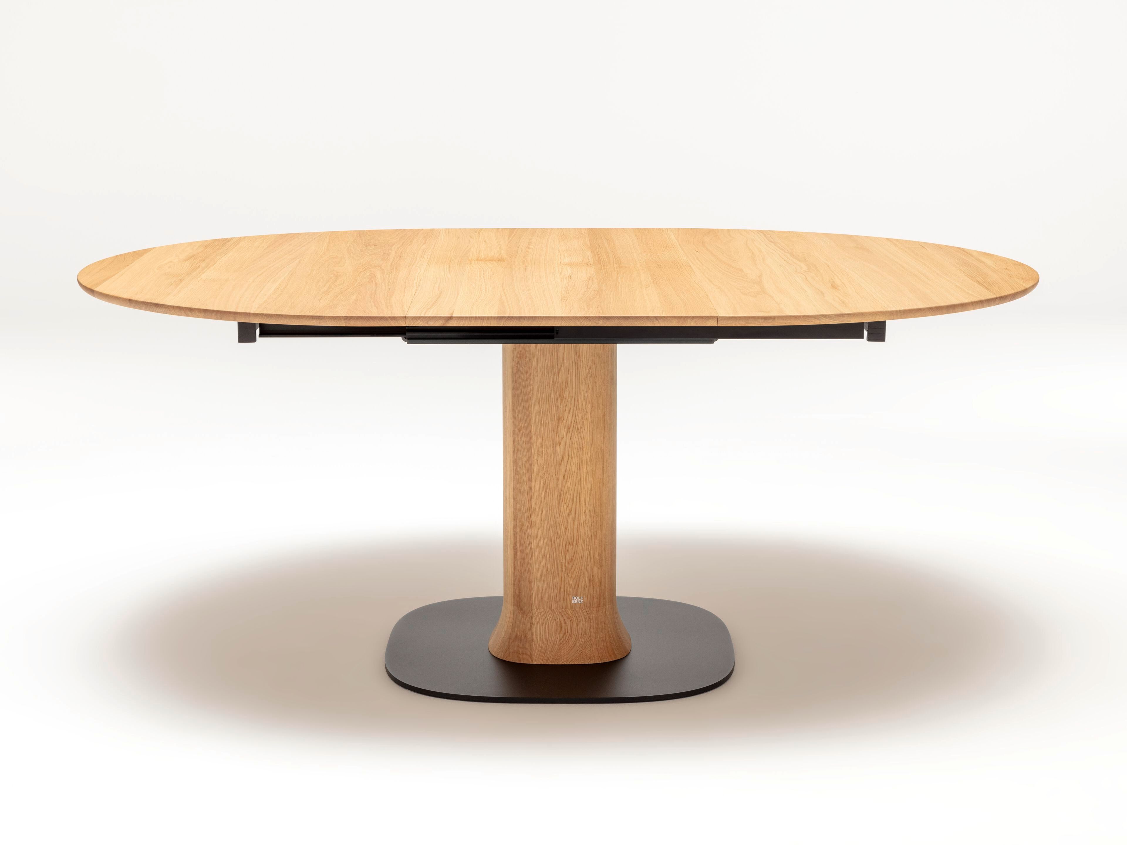 Раздвижной круглый стол из стали и дерева Rolf Benz ROLF BENZ 983 ARCH-00108942