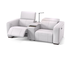 2-местный кожаный диван