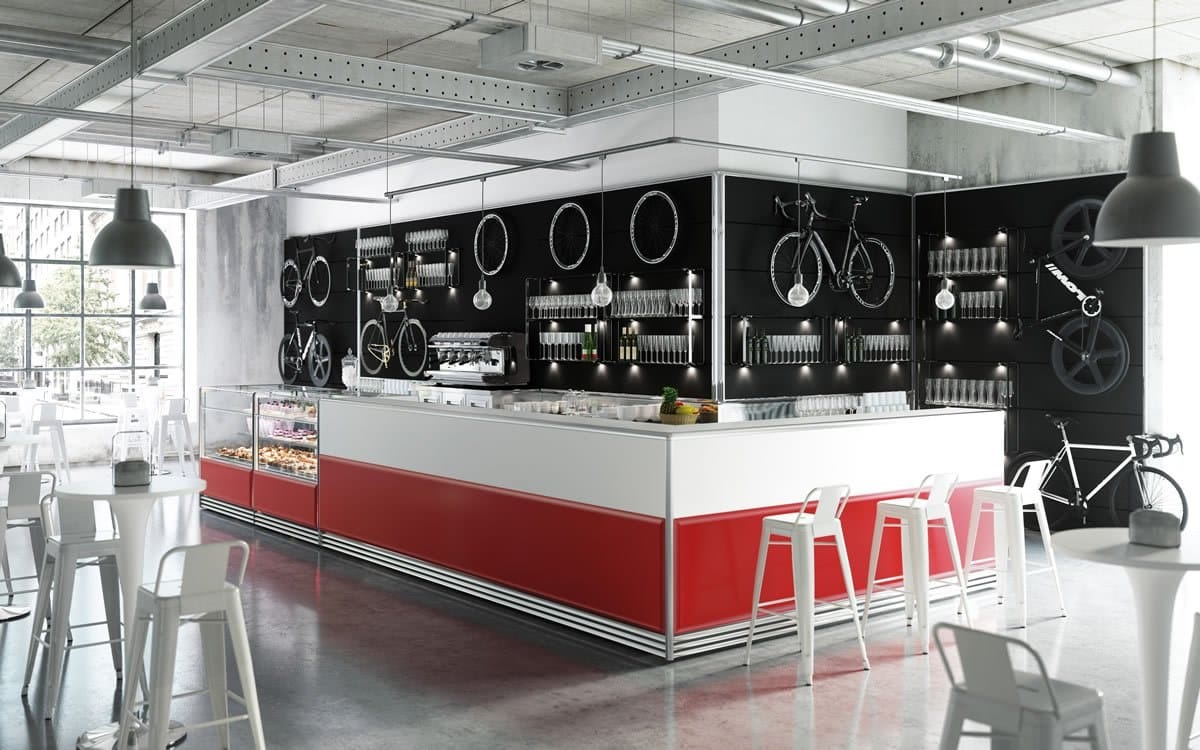 Деревянная барная стойка Frigomeccanica Next ARCH-00102318 - Вид №37