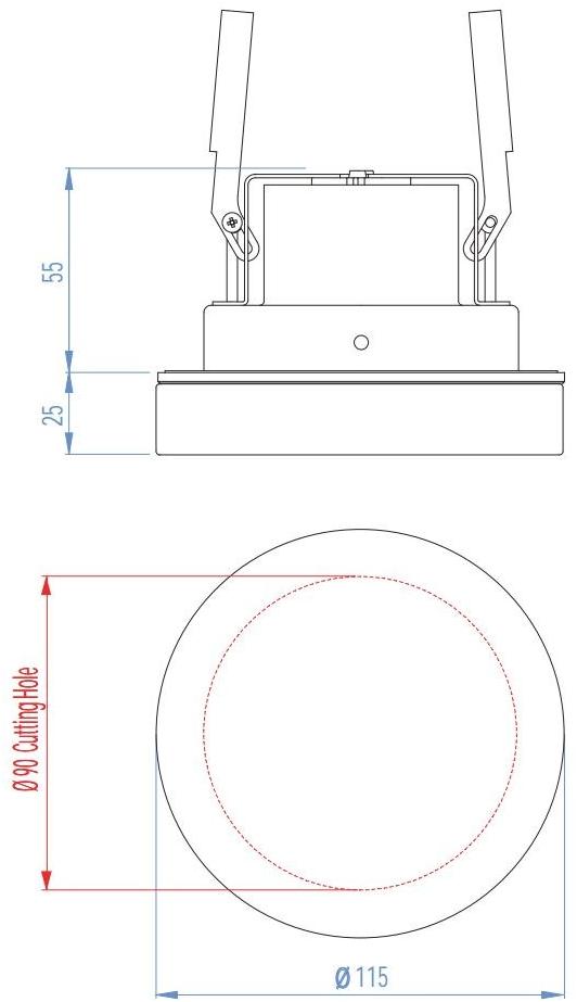 Astro Lighting Круглый стеклянный потолочный светильник  1229003  - Вид №2
