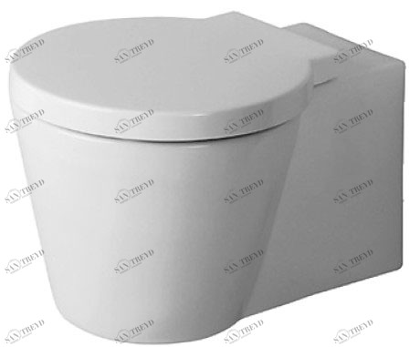 0210090064 Подвесной унитаз настенный Белый Duravit Starck 1 Германия