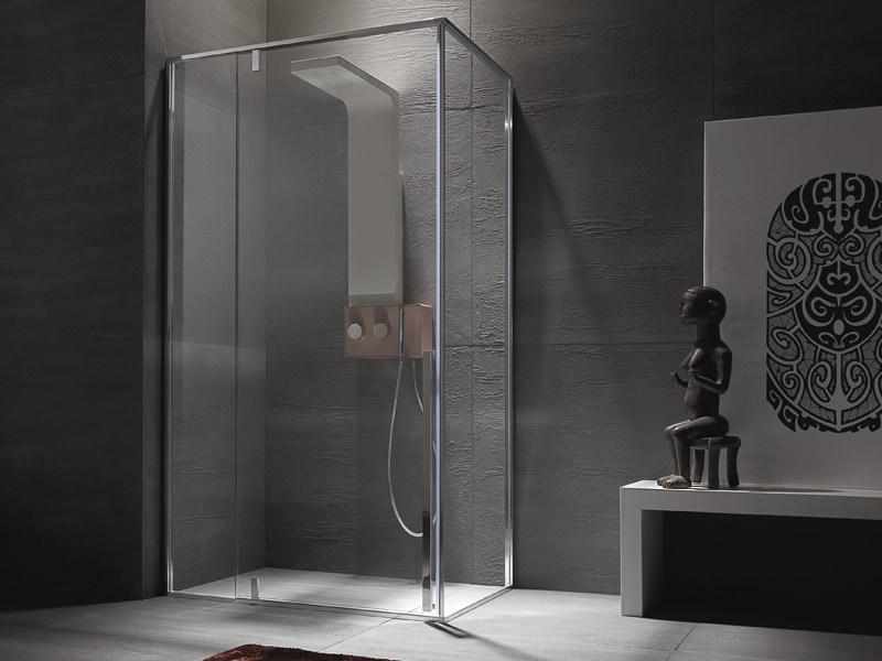 Glass1989 Прямоугольная душевая кабина с поворотной дверцей Showering sun-id-1348819 - Вид №2