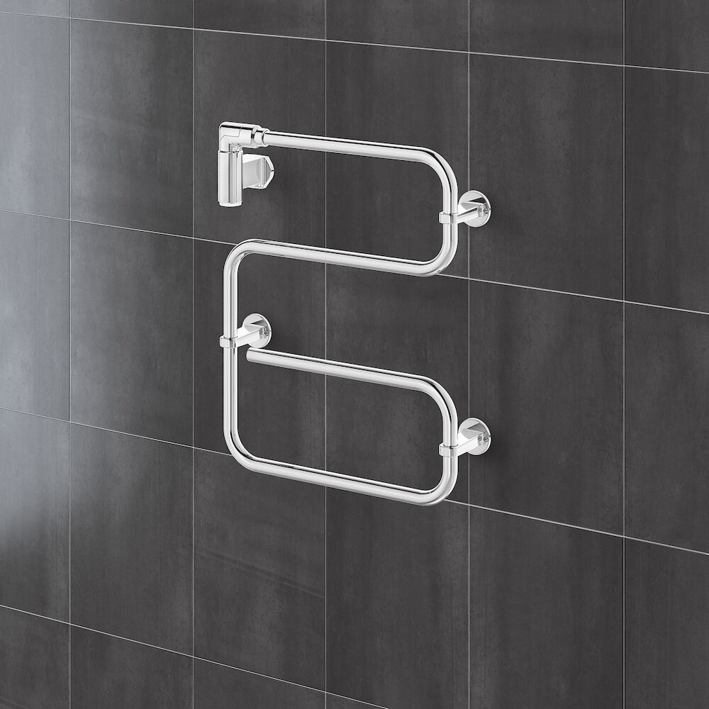 PAX 3516-6 Полотенцесушитель электрический TR65 в фиксированном / повороте, моменто II ™  - Вид №1