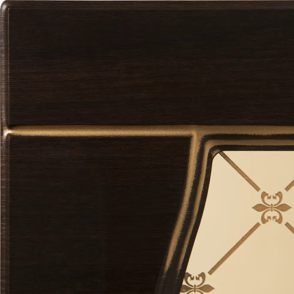 Витрина для шкафа «Византия», 60х35 см, цвет тёмно-коричневый DELINIA STLM-2014768 - Вид №3