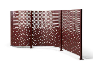 Алюминиевая перегородка с порошковым покрытием