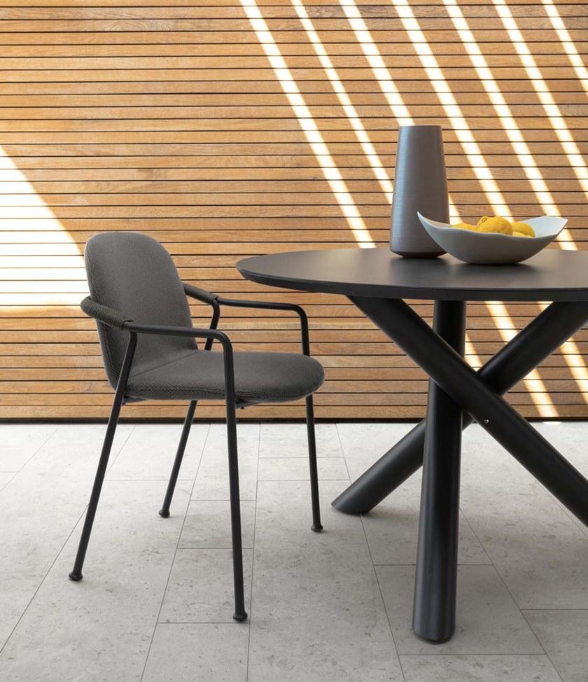 Talenti Садовый стол из алюминия и столешница из керамогранита Coral Cortp120 - Вид №2