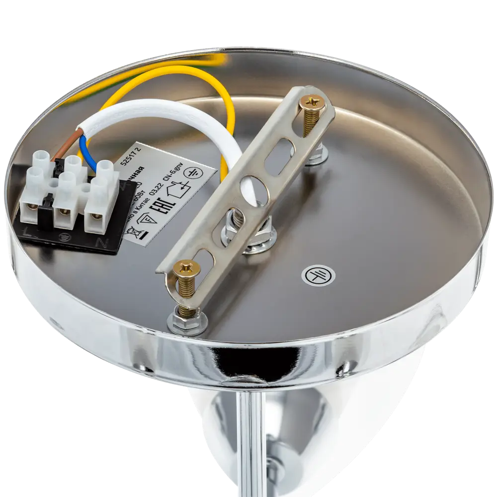 Люстра потолочная Ritter Parma 52517 2 8 ламп Е27 цвет хром STLM-2144045 - Вид №8