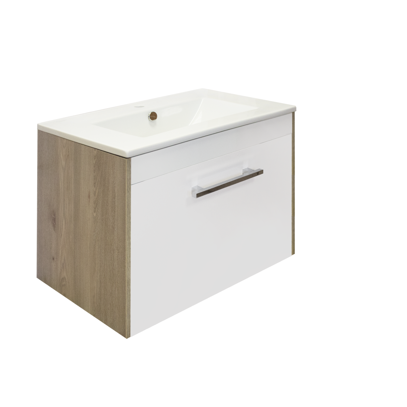 Тумба подвесная QUADRO 75 нельсон PLUS SANITA LUXE QDRNPSLCW75212W1 - Вид №4