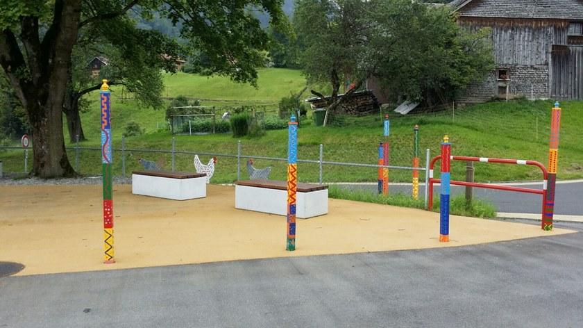 Euroform W Модульная деревянная скамья без спинки Block 99, 99.1 - Вид №5