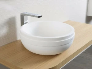 Накладная раковина на столешницу  овальная KRION ARO