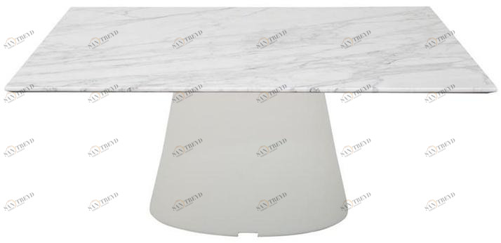 Andreu World Квадратный мраморный журнальный столик Reverse occasional Me5334