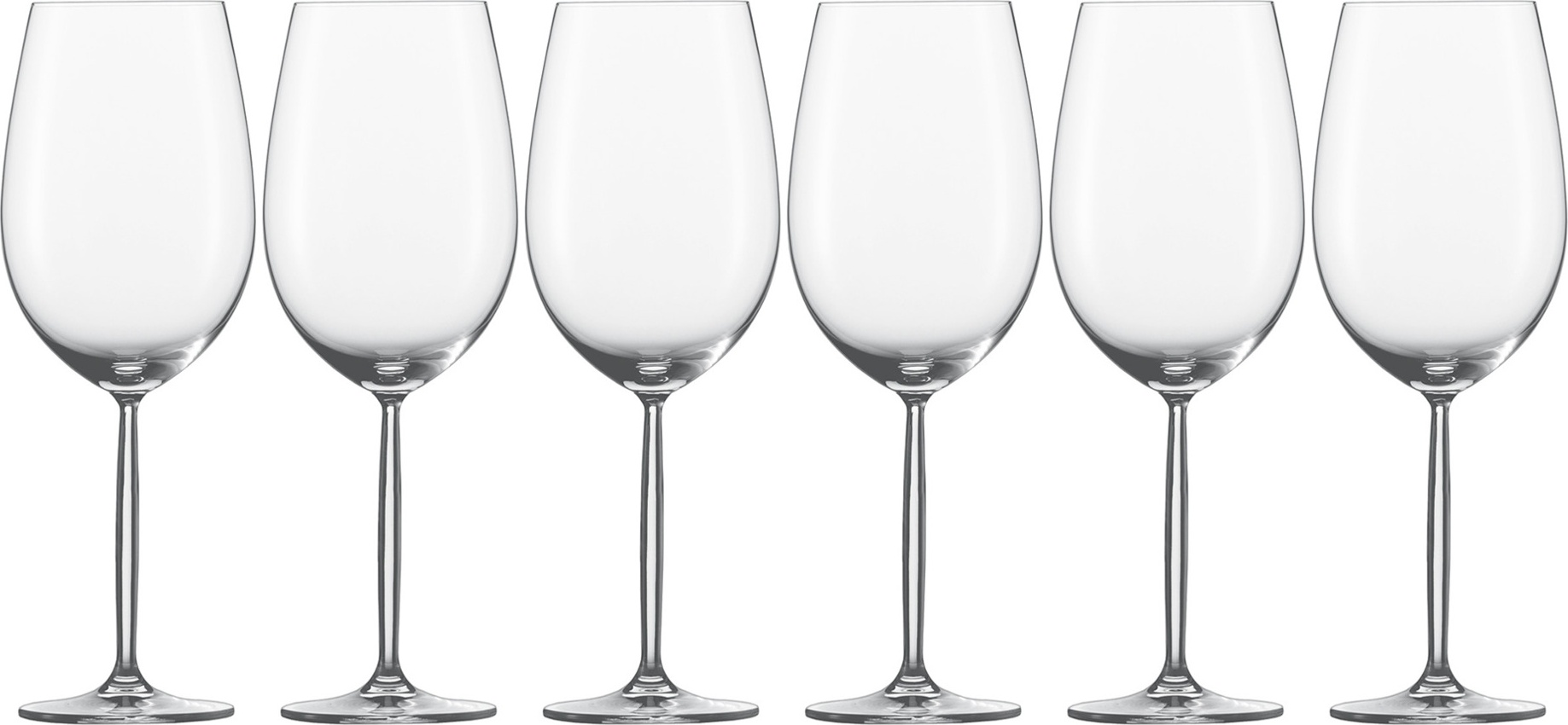 10651766 Schott Zwiesel Набор из 6 бокалов для красного вина Schott Zwiesel "Дива.Бордо" 800 мл Стекло 