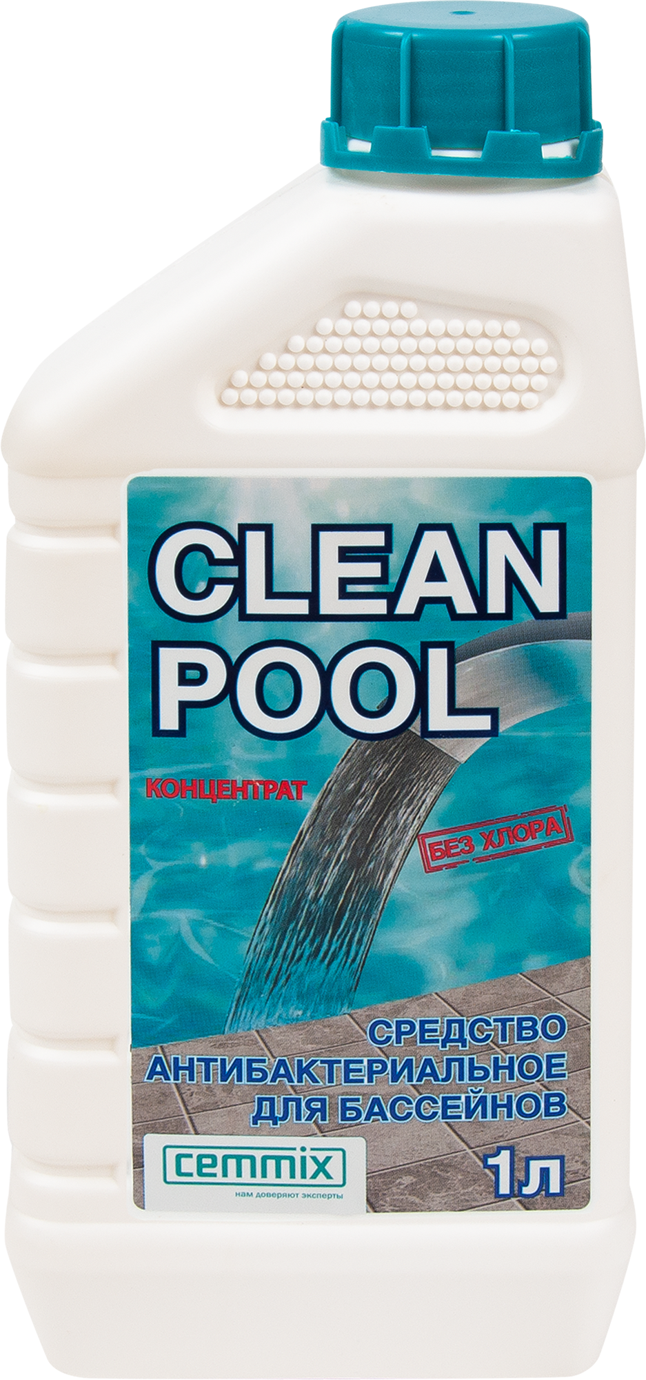 88266099 Средство дезинфицирующее для бассейна Cemmix CleanPool 1 л STLM-0077098 Santreyd 